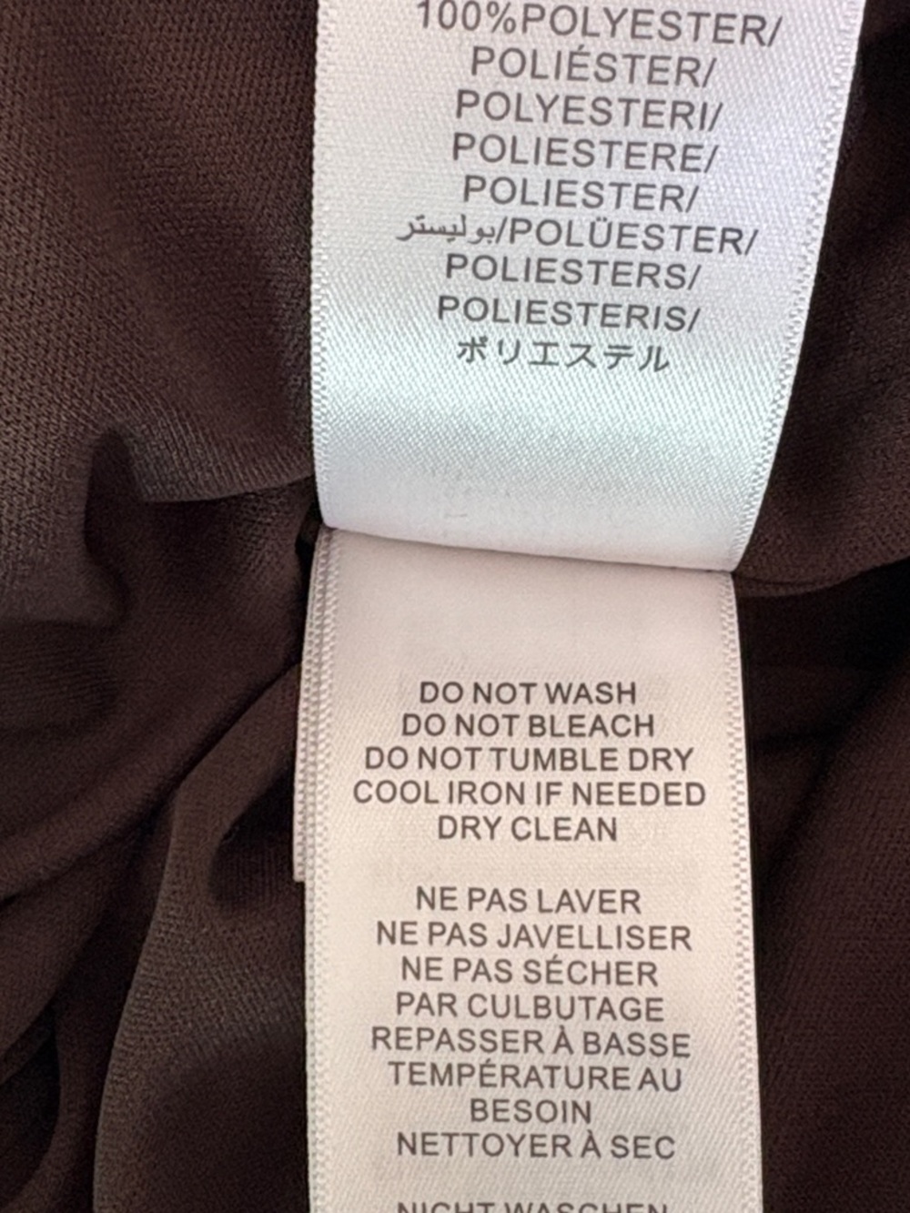 NWT Adrianna Papell Halter Crinkle Metallic Dress in Copper Cocktail Size 10 - Picture 12 of 12